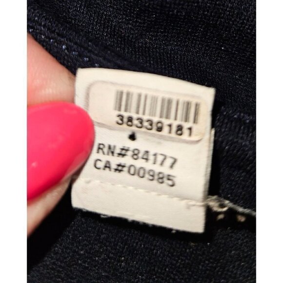 DVF Diane Von Furstenberg Career Midi Dress 6 Stretch Half Sleeve Blue Zippers - Picture 13 of 16